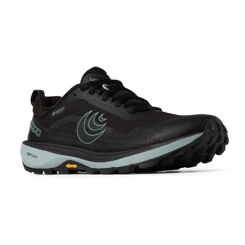 Topo Athletic(トポ アスレチック)W TERRAVENTURE 5 GTX(テラベンチャー 5 GTX)-Black/Mint ウィメンズトレイルランニングシューズ 防水