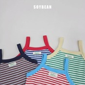 【即納】SOYBEAN 26/SM ウィンディストライプ上下セット｜夏服｜韓国子供服