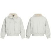 【暖かさUP】ストリート ファー中綿ジャケット T2001