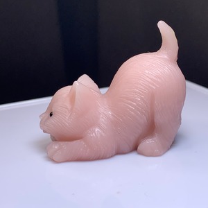 12.ピンクオパール猫・インテリア