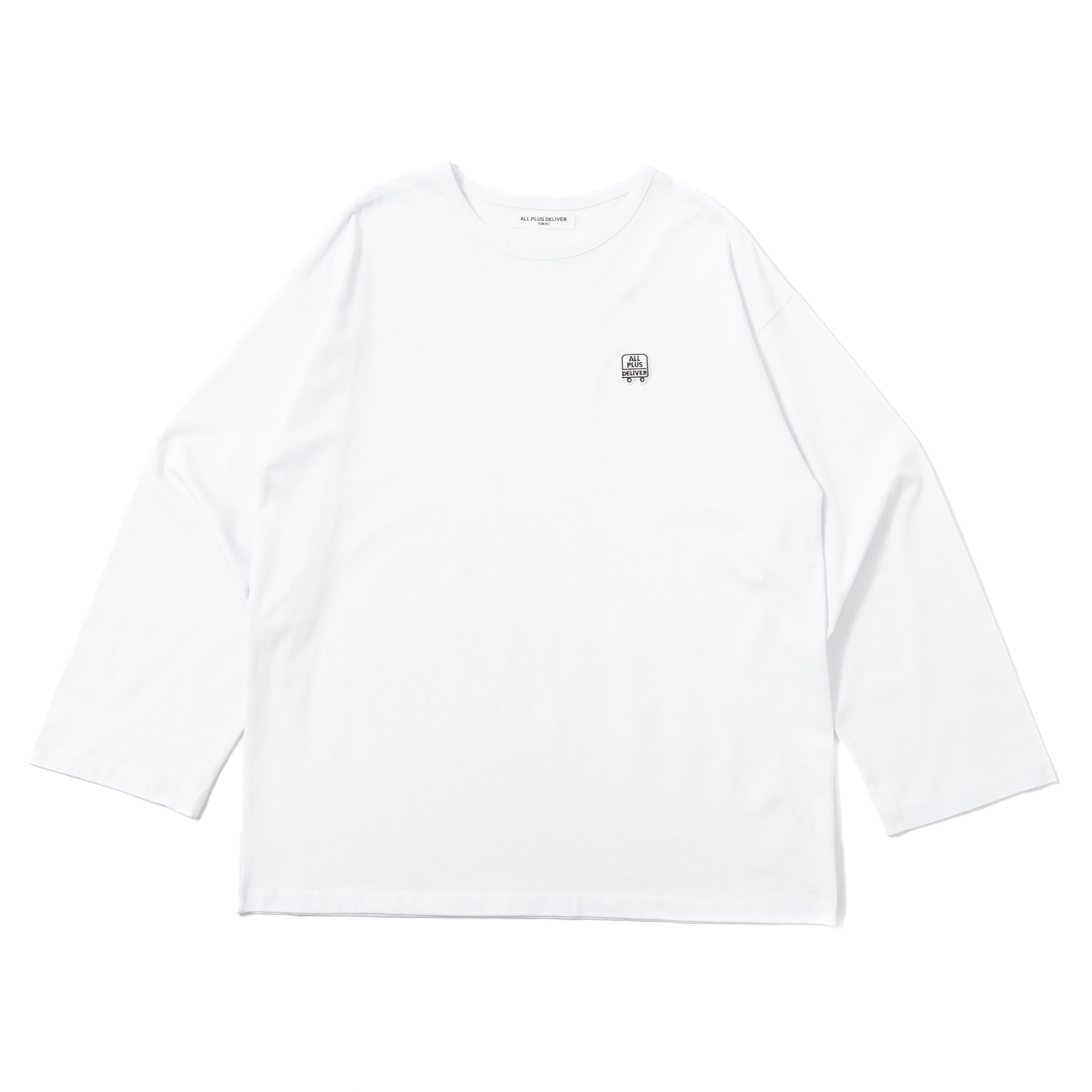 ALPSDR NEW LOGO PATCH LS TEE / WHITE