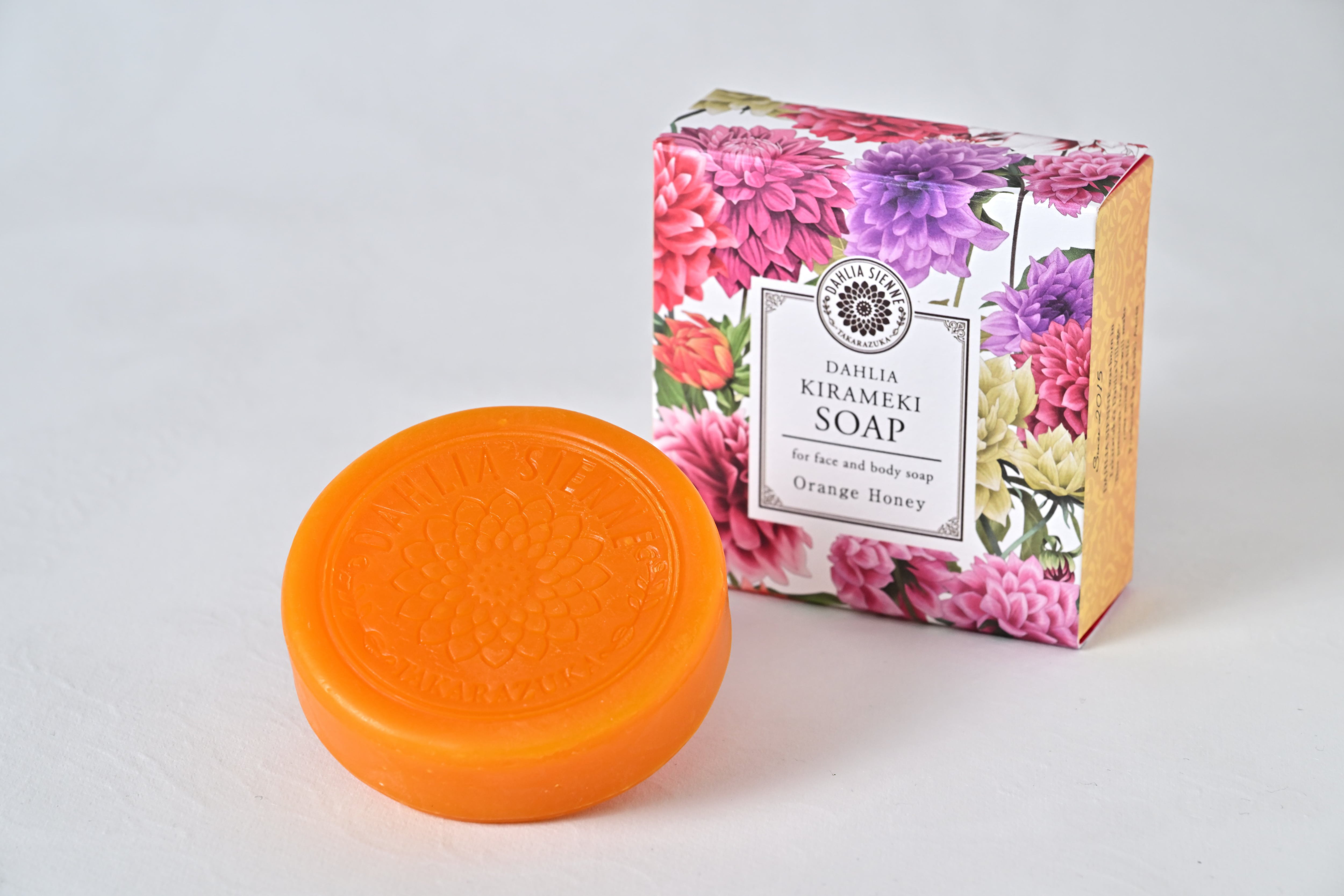 煌めきSOAP 75g / オレンジハニー(洗顔石鹸）/ 無添加 /しっとり肌 /宝塚