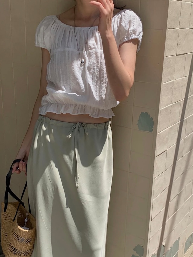 (予約) miel / Angang blouse 1color