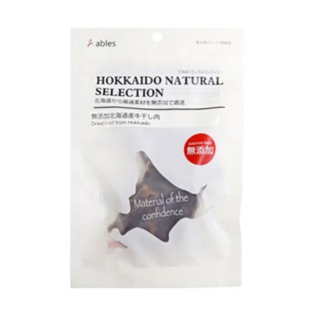[国泰ジャパン]HOKKAIDO　NATURAL　SELECTION　無添加北海道産牛干し肉50g