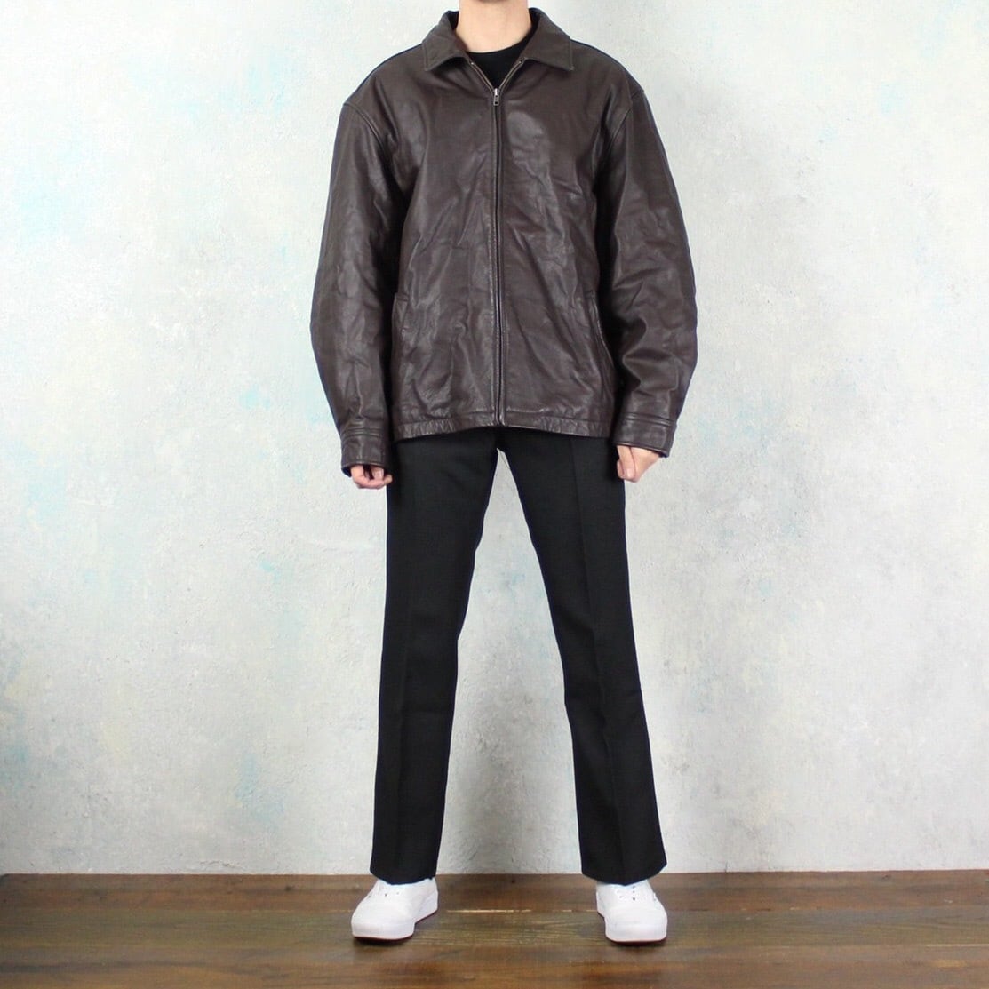 OLD GAP レザージャケット スウィングトップ ブラック M 90's~ old GAP レザージャケット ブラック SIZE S【1004A21】 | 【公式