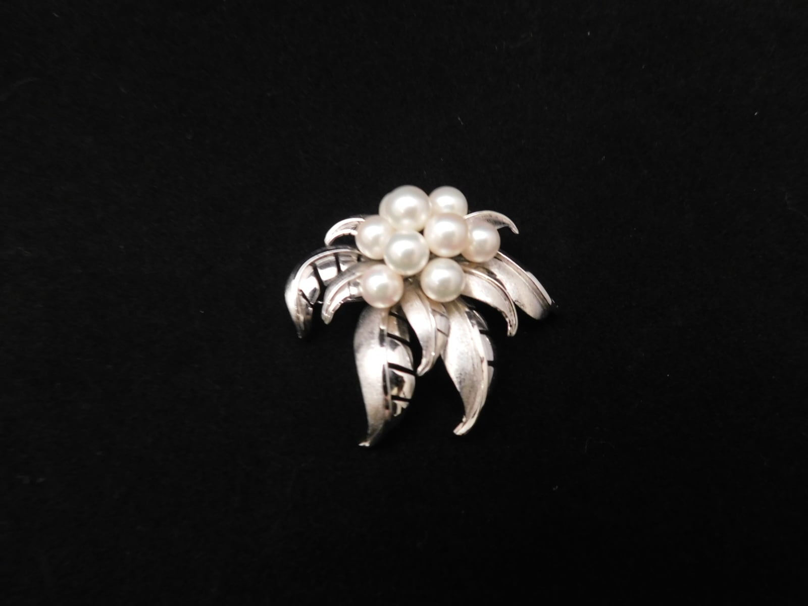 真珠のブローチ（ビンテージ ）pearls brooch (made in Japan) No2