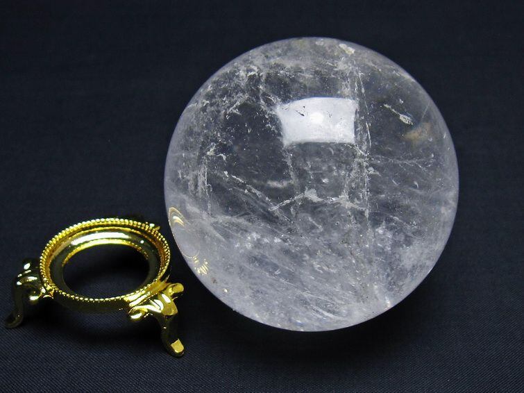 水晶 スフィア 丸玉 68mm 水晶玉 球体 玉 一点物 151-7854 | 天然石