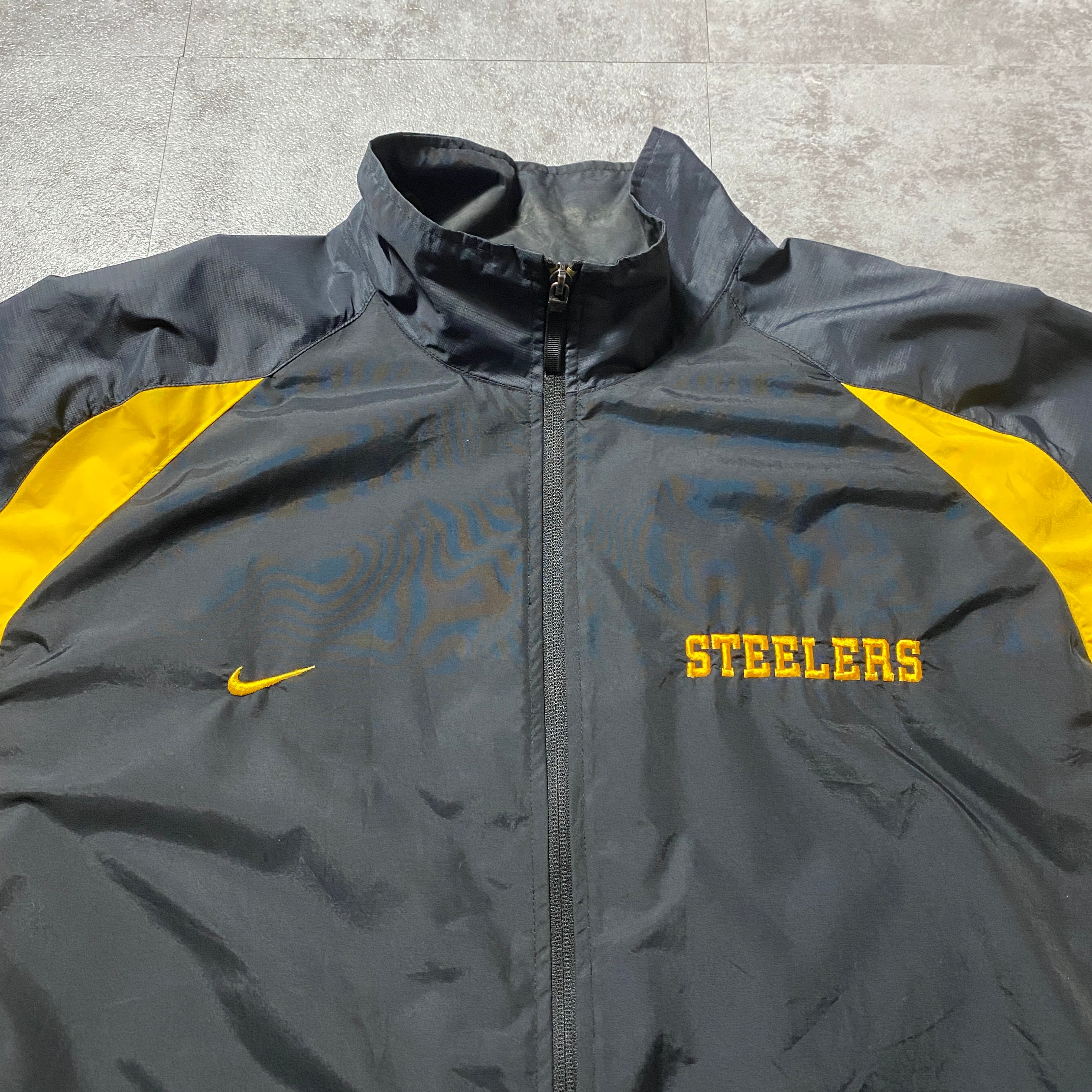 00's NIKE NFL Steelers ナイキ スティーラーズ スウォッシュ 刺繍ロゴ
