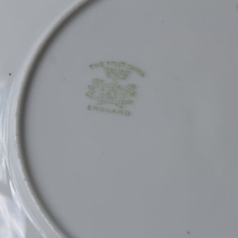 イギリス Foly China ガーランド柄 プレート | Antique Paris6e