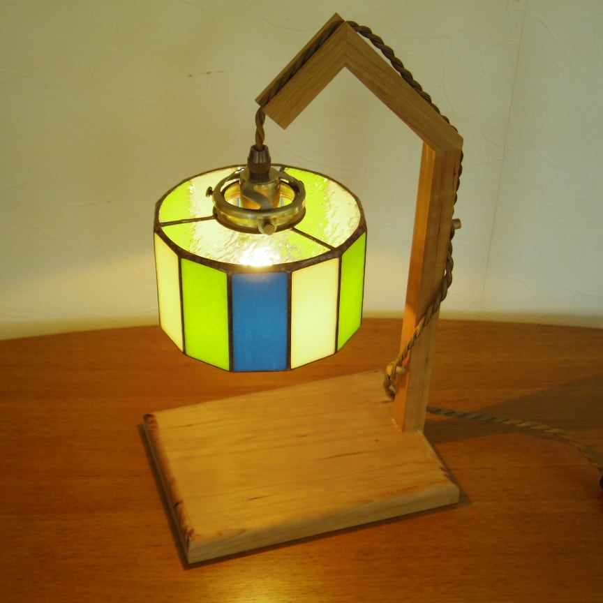 MB-07】ステンドグラス用ランプベース （Nijiiro Lamp｜ニジイロランプ 