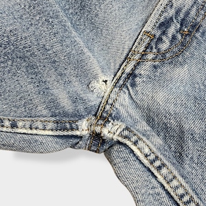 【LEVI'S】550 ジーンズ デニム ジーパン ワイドテーパード ジッパーフライ W36 L34 リーバイス ルーズ ダボパン ダメージ ジーンズ RELAXED FIT レソト製 US古着