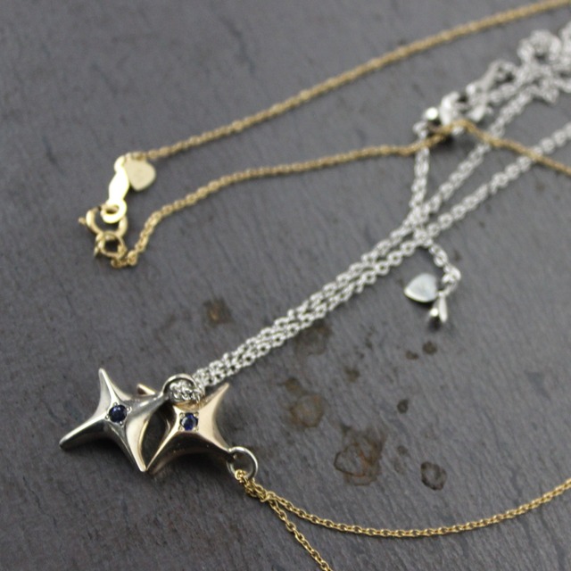 shootingstar Necklace #GOLD(Chain Set)