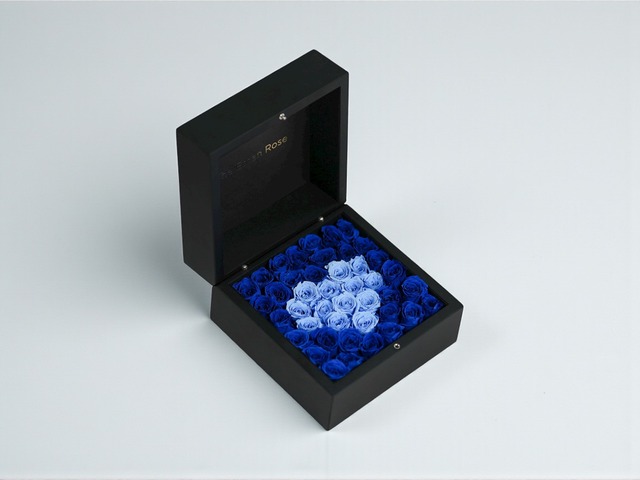 ハートボックス（青）