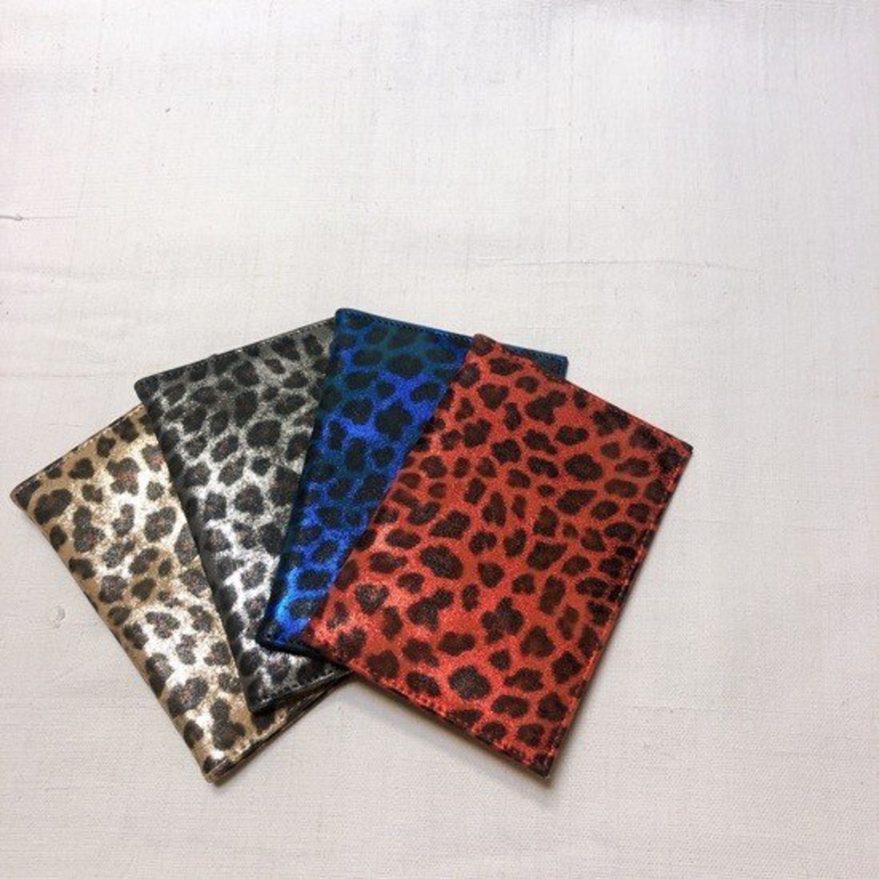  TOPANGA BAG　レオパードチケットホルダー　レッド 