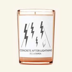 【D.S. & DURGA】CANDLE ''CONCRETE AFTER LIGHTNING''