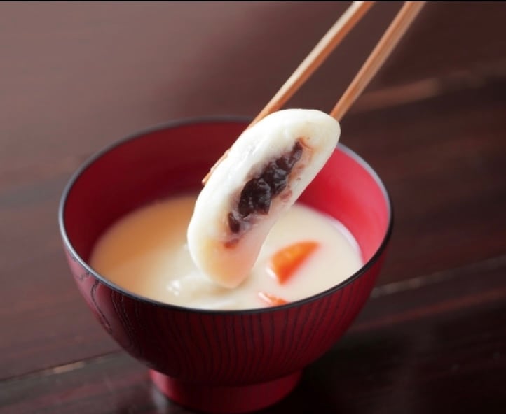 送料無料」 讃岐のあんもち雑煮 個包装×4 | 甘味茶屋 ぶどうの木