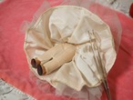 ブルーグレー布花ドレス　「Nancy Ann Story Book Doll」（くすみあり） 画像14