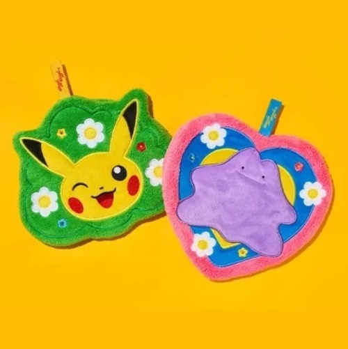 【wiggle wiggle】ポケモン コラボ ハンドタオル 2枚セット