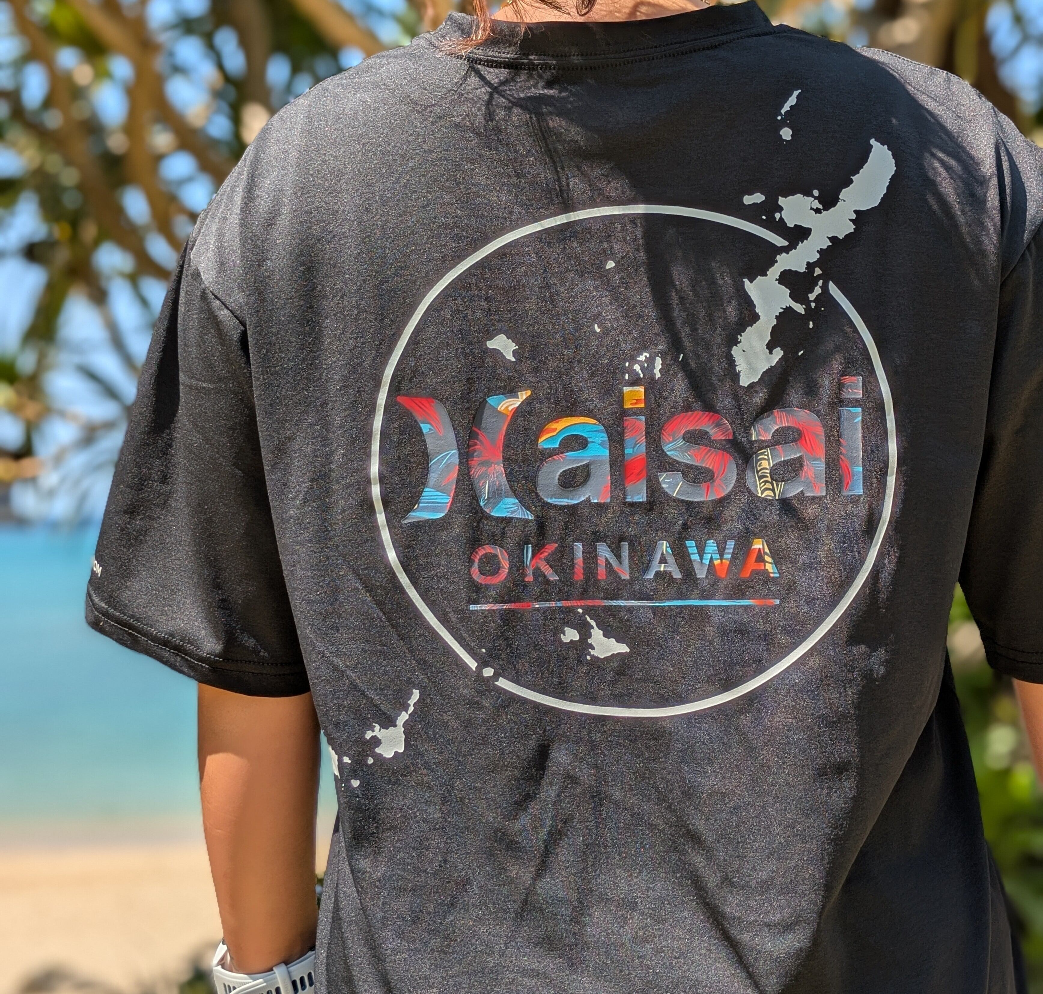 NEW!! Hurley 沖縄限定 HAISAI ショートラッシュTシャツ【水陸両用