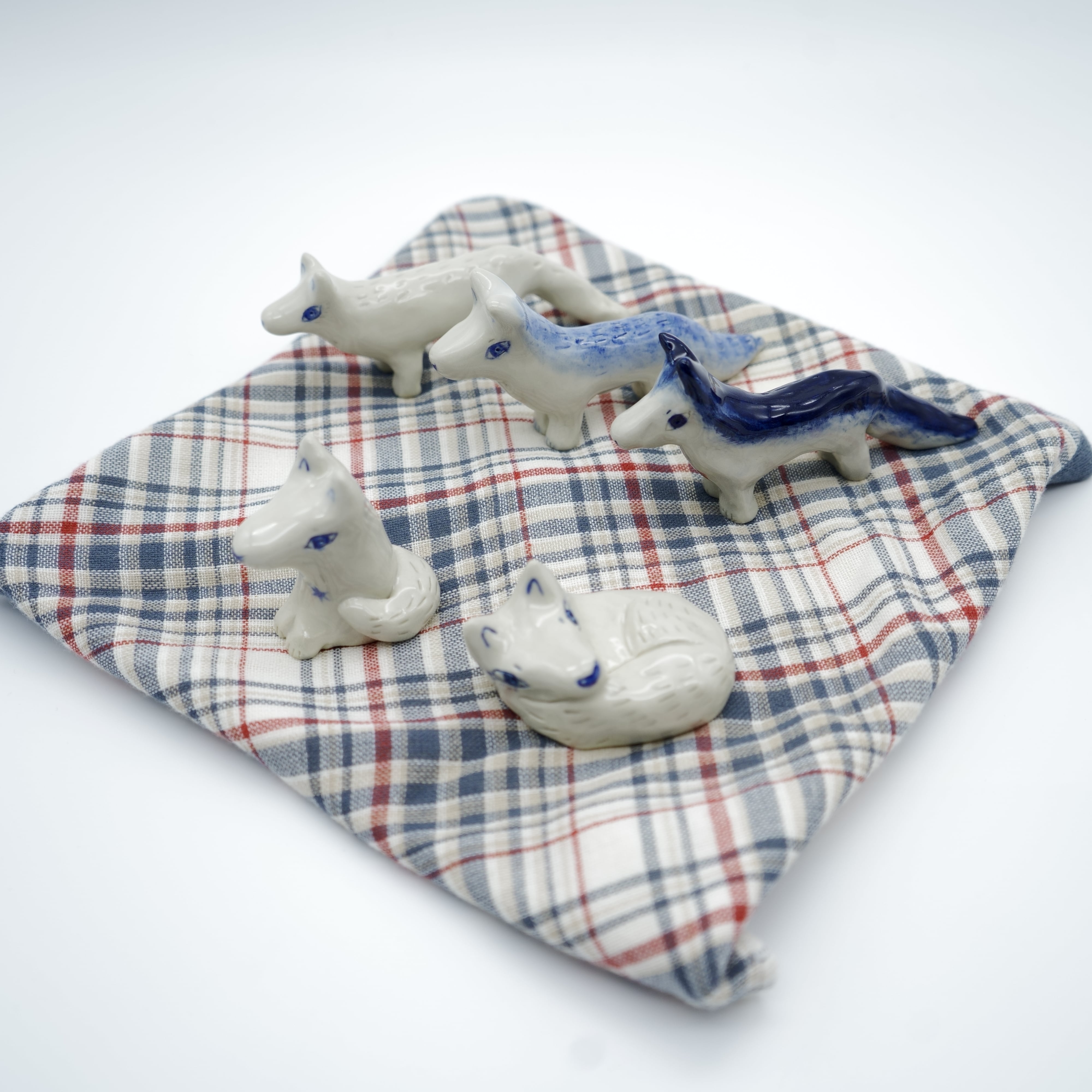 陶器の犬オブジェ(全5種) | riya「BOWWOW!」