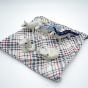 陶器の犬オブジェ(全5種) | riya「BOWWOW!」