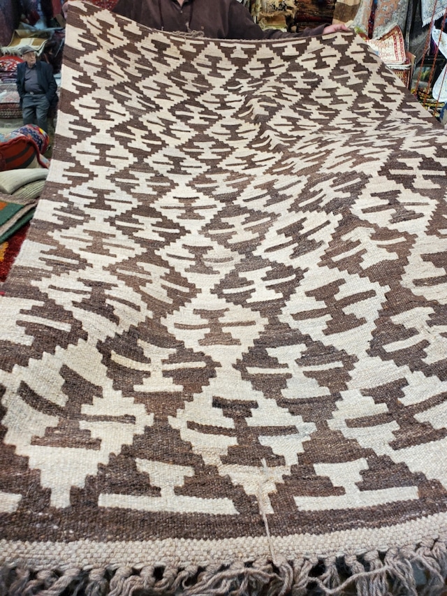 絨毯クエスト45【No.25】Kilim ※現在、こちらの商品はイランに置いてあります。ご希望の方は先ずは在庫のご確認をお願いします。