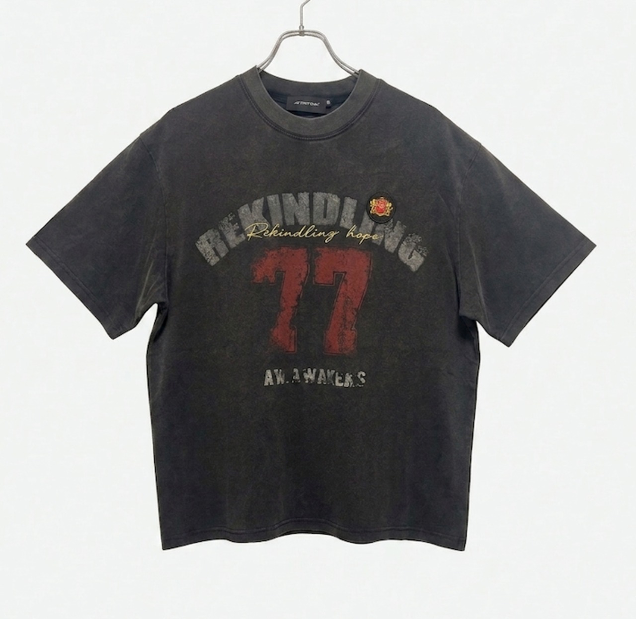 ユニセックス 77 ロゴ Tシャツ 半袖 Le148 | Lecono