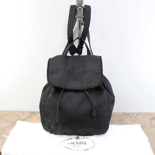 .PRADA LOGO NYLON RUCK SUCK MADE IN ITALY/プラダロゴナイロンリュックサック2000000065755