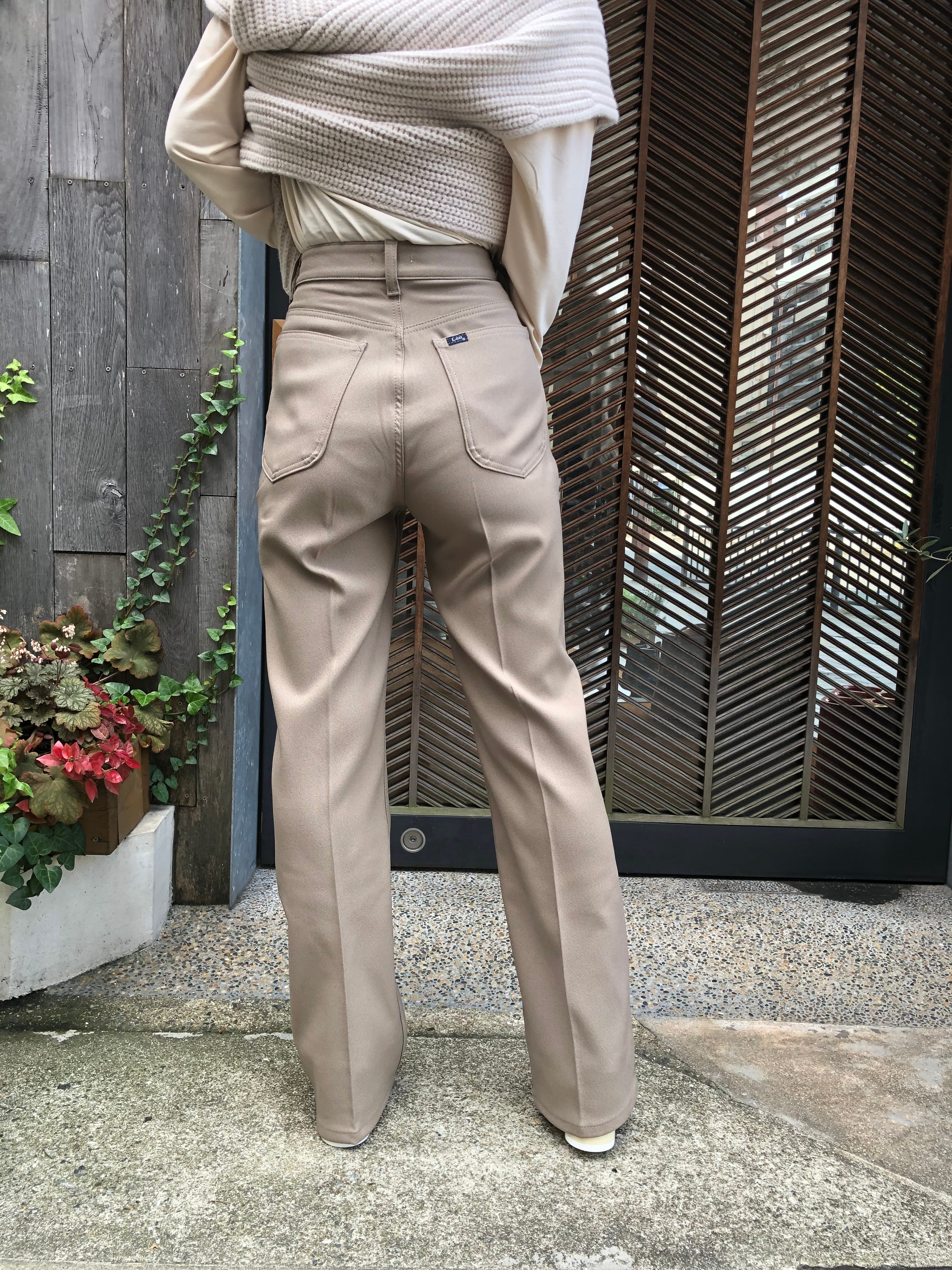 Lee×CLANE STA-PREST BOOTS CUT PANTSグレー0clane