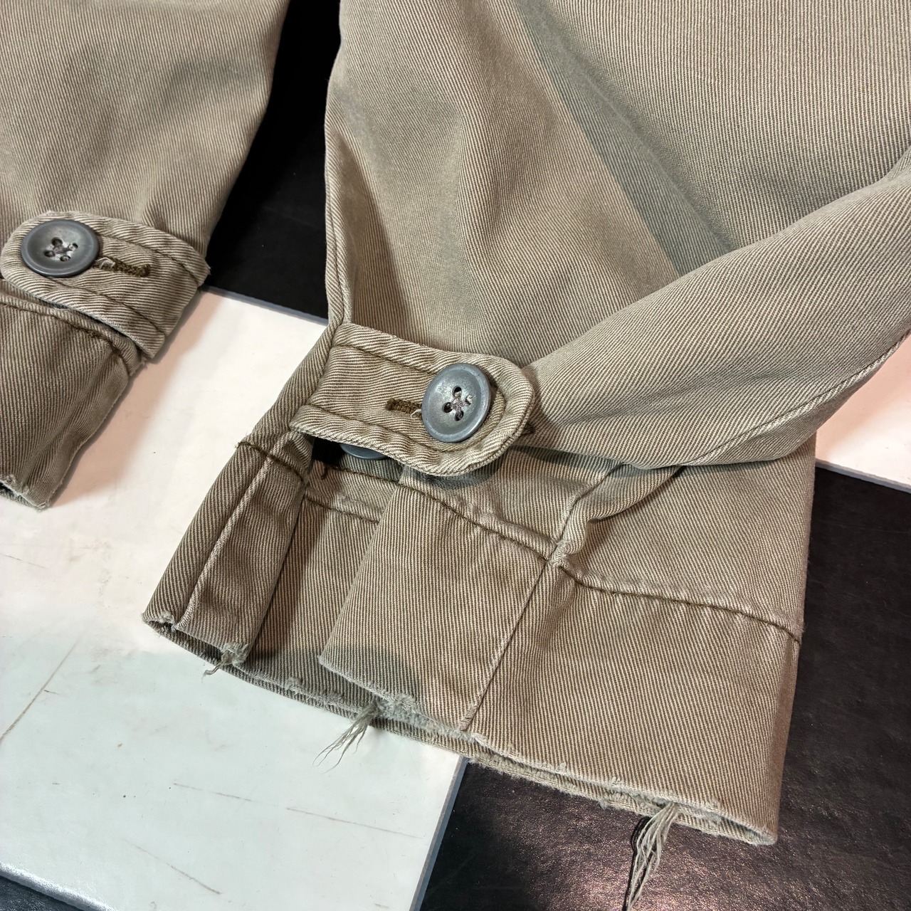 90s RALPH LAUREN POLO CHINO カーゴパンツ カーキ ポロチノ W36