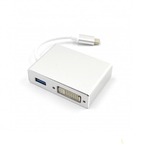 Formosa Japan USB-C to VGA DVI HDMI USB 3.0 アダプタ IF-USBTO4