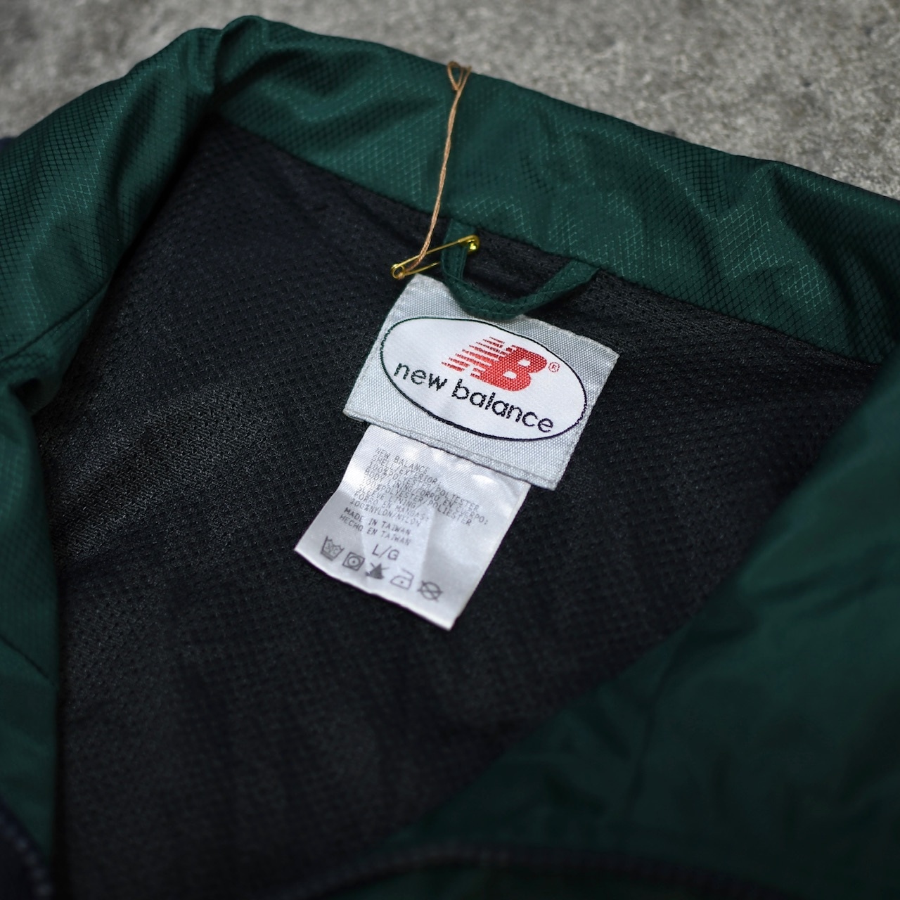 New Balance half snap design nylon pullover