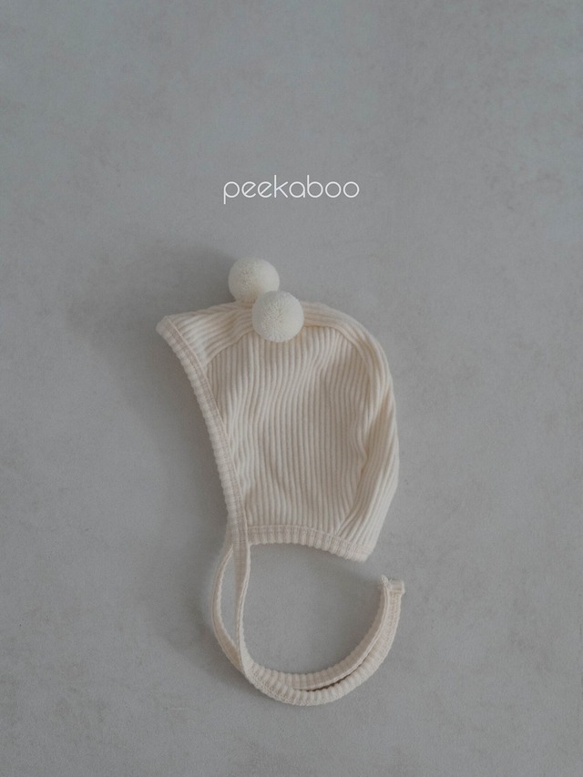 《即納》《peekaboo》lulu bear bonnet