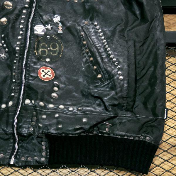 NEIGHBORHOOD 22AW STUDS RIDERS VE JK.PE 222UTNH-JKM02 サイズXL