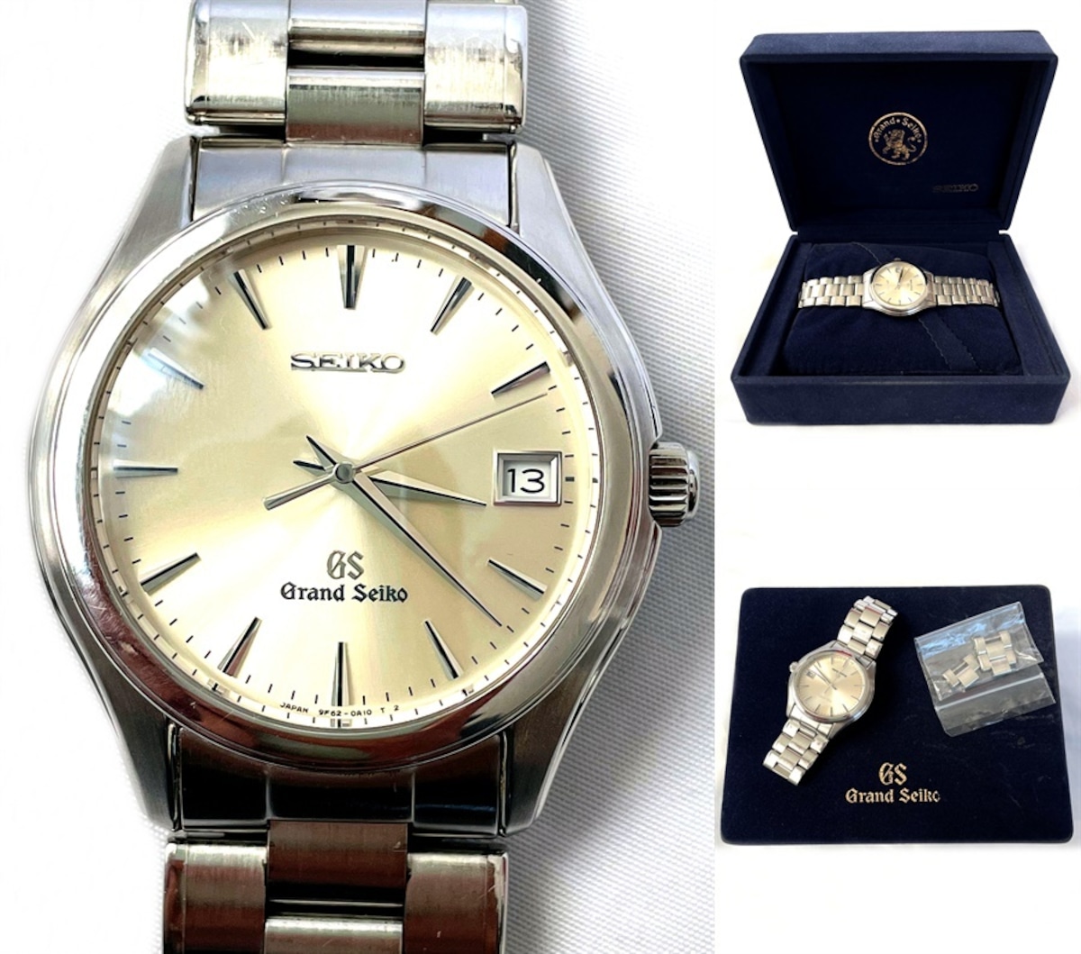 GRAND SEIKO グランドセイコー SBGX005 9F62-0A10 QZ デイト クオーツ 
