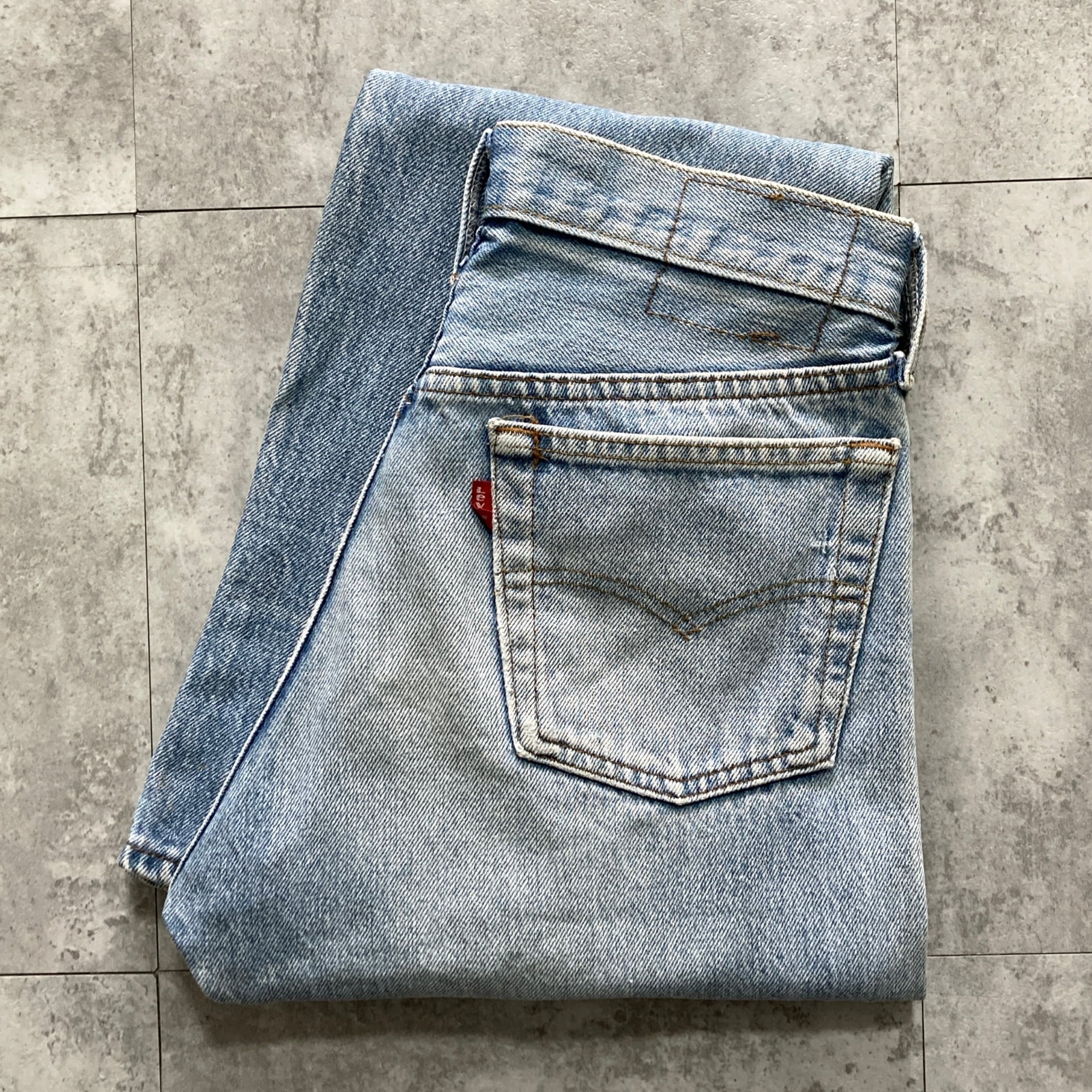 W34 L32】90's US.Levis 501 リーバイス アルバカーキ工場(501) ボタン