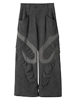 54A0 Tail Fin Patchwork Trousers