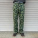 70s 韓国軍 実物 バクテリアカモ ダックハンターカモ 迷彩 L表記 W82cm ベイカー ヘリンボーン カモフラ ヴィンテージ ミリタリー 米軍