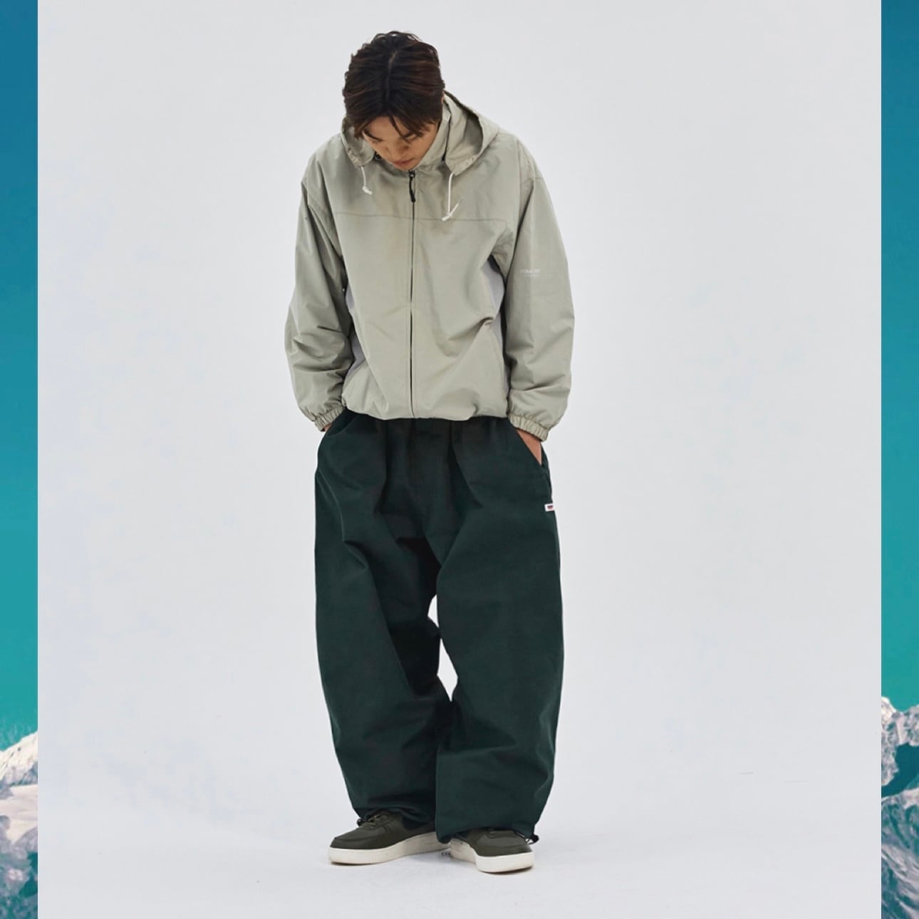 23-24ビエスラビット SUPER WIDE PANTS XLサイズ✨