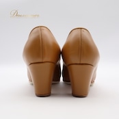 フラメンコ 衣装 シューズ 6サイズ ブラウン系 ガジャルド gallardo 靴 くつ ヒール 茶 明るい ストラップ 無地 シンプル 釘 釘有り ステージ イベント 練習 レッスン 上品