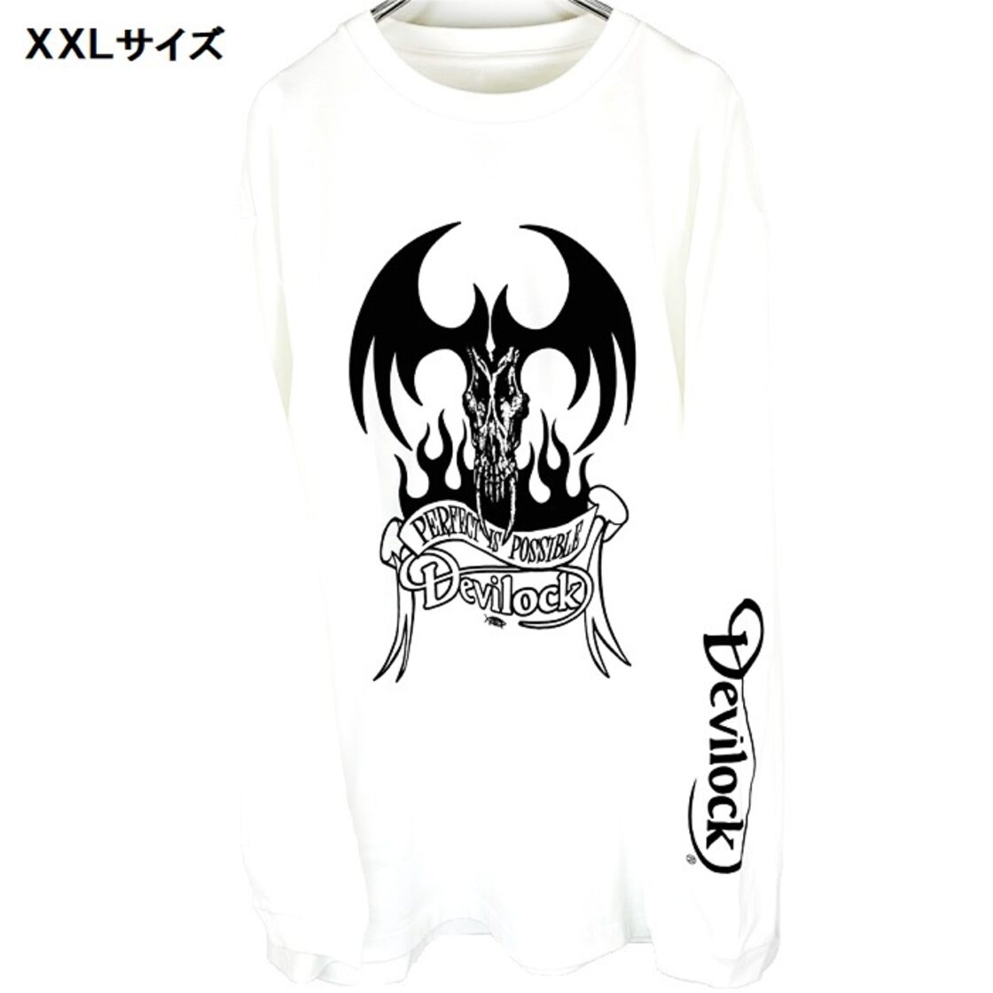 DEVILOCK デビロック「FIRE TATTOO & DAIMLER LST」長袖Tシャツ 