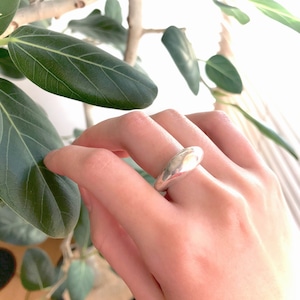 silver ring 【plain】/ silver999