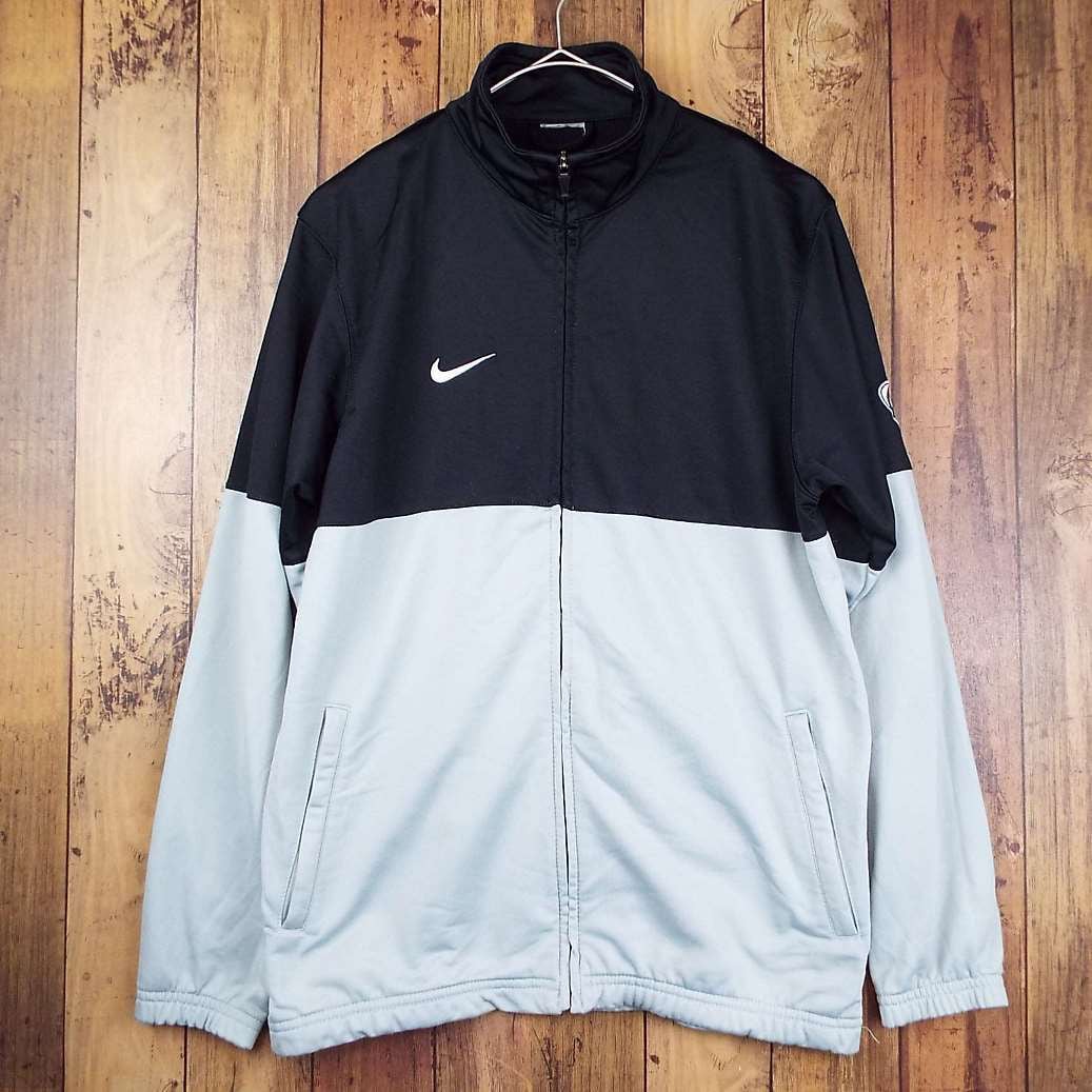 レディースM｜NIKE ナイキ バイカラー ファスナーポケット 袖ロゴ