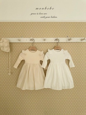 【予約】monbebe Charlotte onepiece