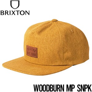 スナップバックキャップ 帽子 BRIXTON ブリクストン WOODBURN MP SNPK 11632 CPVWW 日本代理店正規品