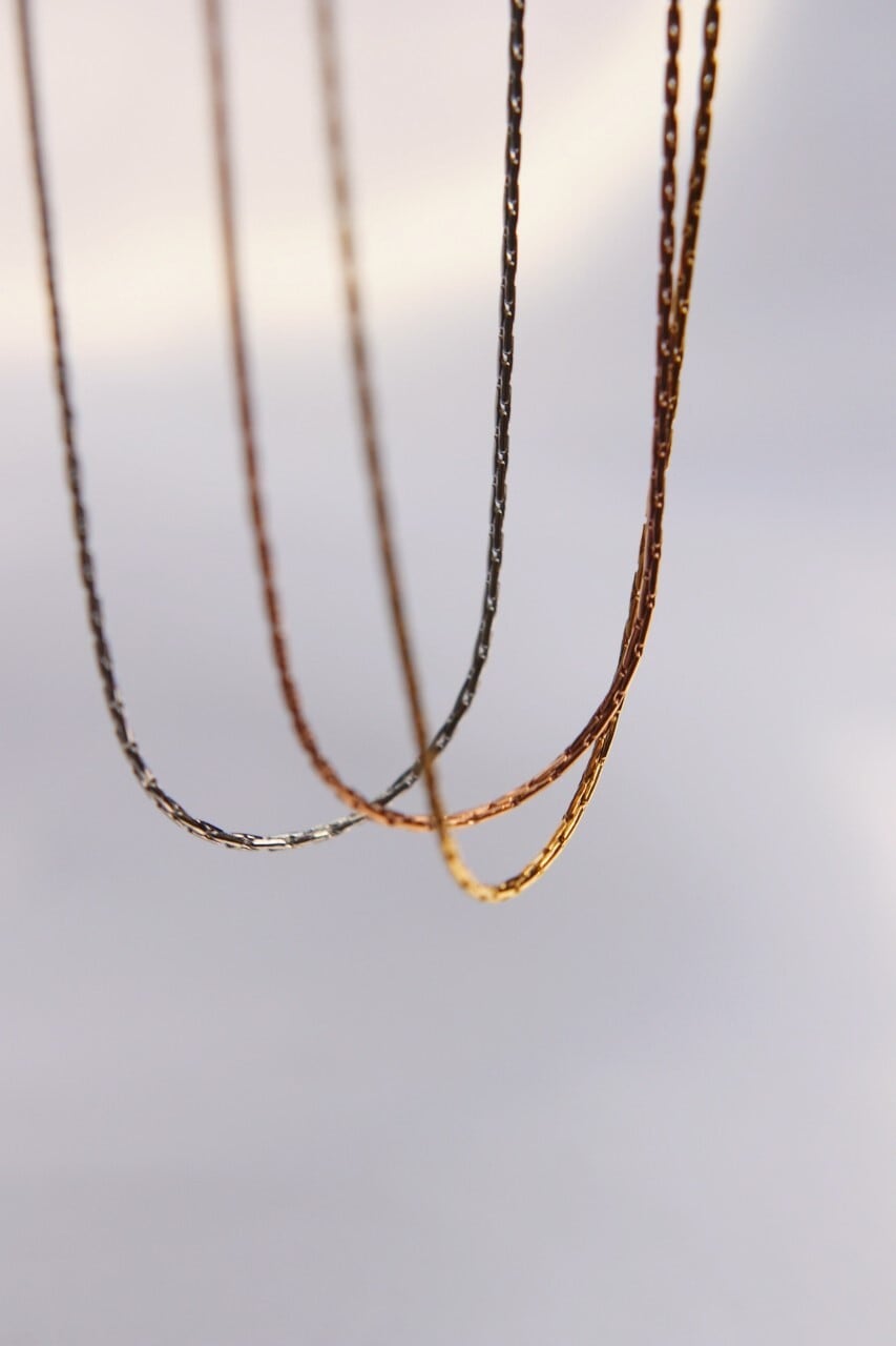 アクセサリー coco 0.8mm design necklace | COCO jewelry