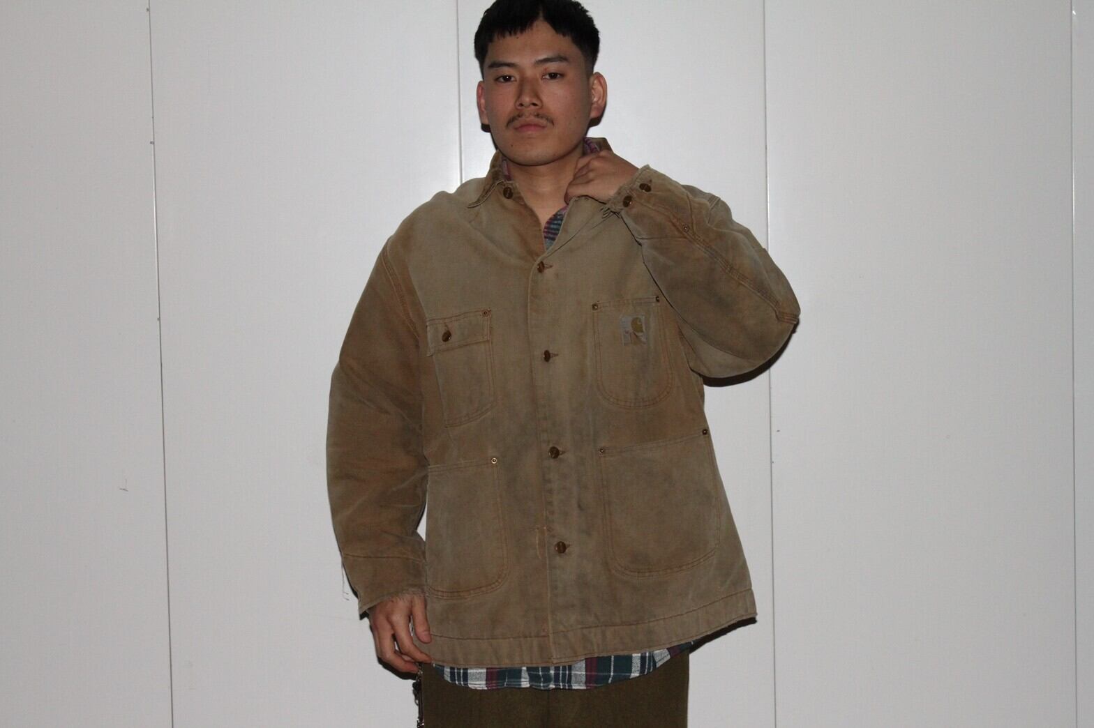 70s carhartt Michigan chore coat