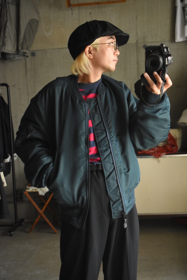 OK/"CONCORD" by alpha industry MA-1 flight jacket