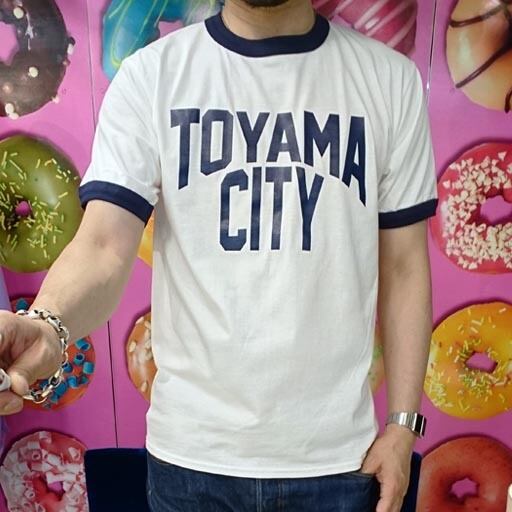 TOYAMA CITY リンガーTシャツ【富山市】