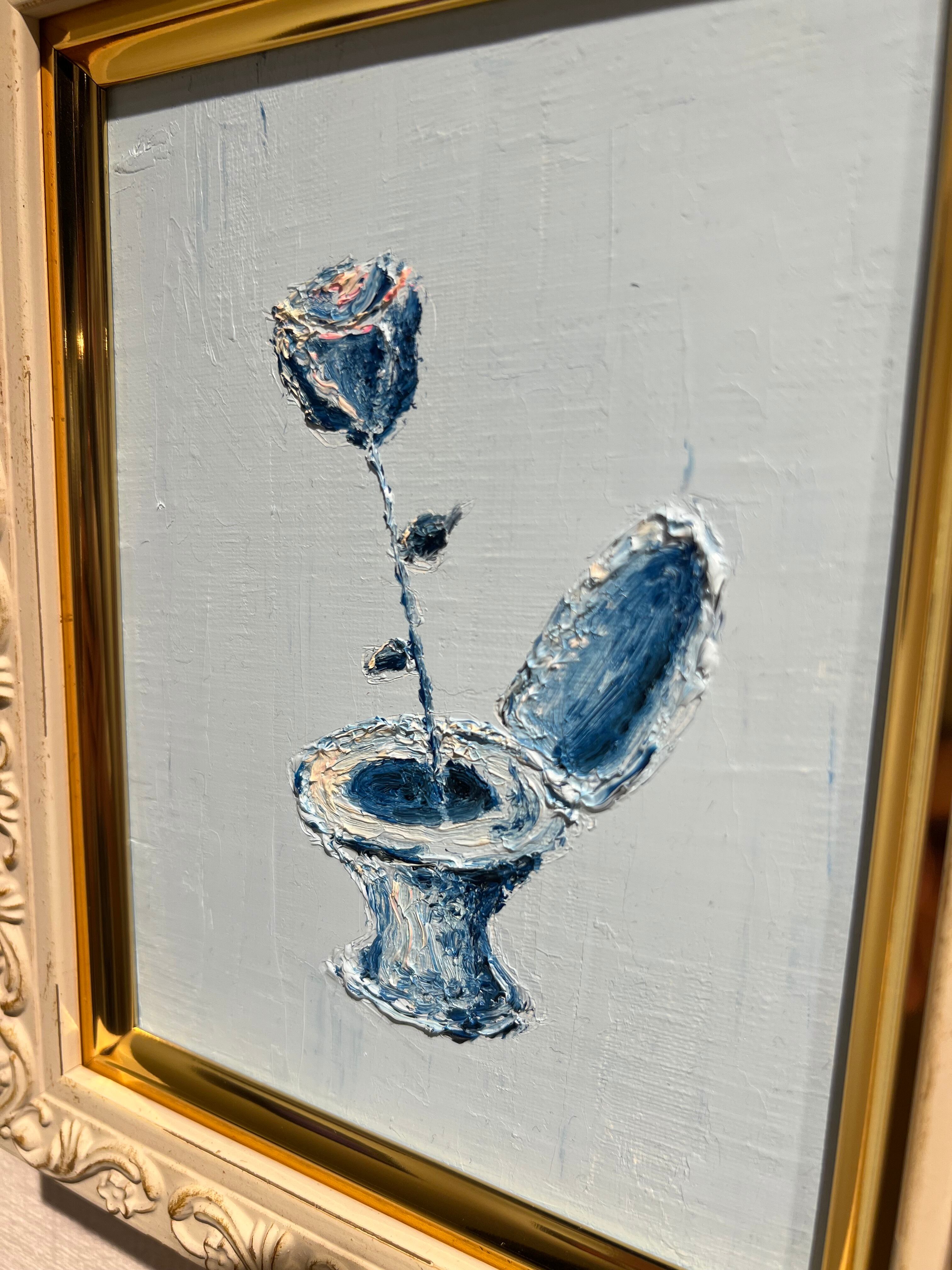 トイレと薔薇 | ペイント聖矢アートショップ